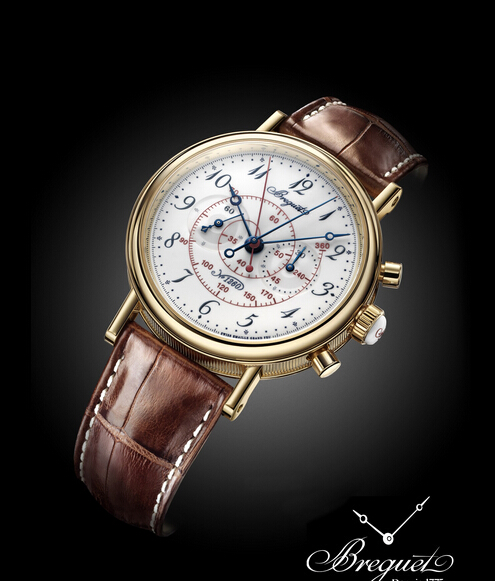 Breguet Classique Split-Seconds Chronograph Only 2007 Yellow Gold watch REF: 5947BA/29/9V6 - Click Image to Close